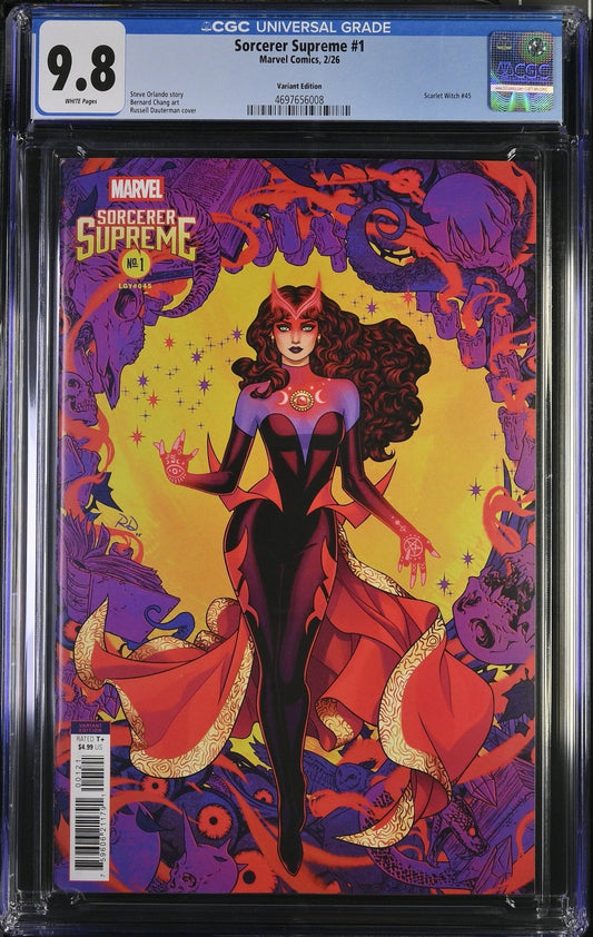 Sorcerer Supreme 1 Russell Dauterman CGC 9.8 - DelsBricks Toys & CollectiblesCOMIC BOOKDelsBricks Toys & Collectibles412 Comics