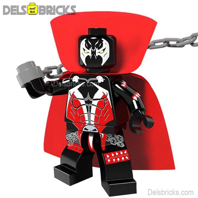 Spawn Al Simmons Lego Minifigures Custom Toys - DelsBricks MinifiguresMinifiguresDelsBricks MinifiguresDelsbricks