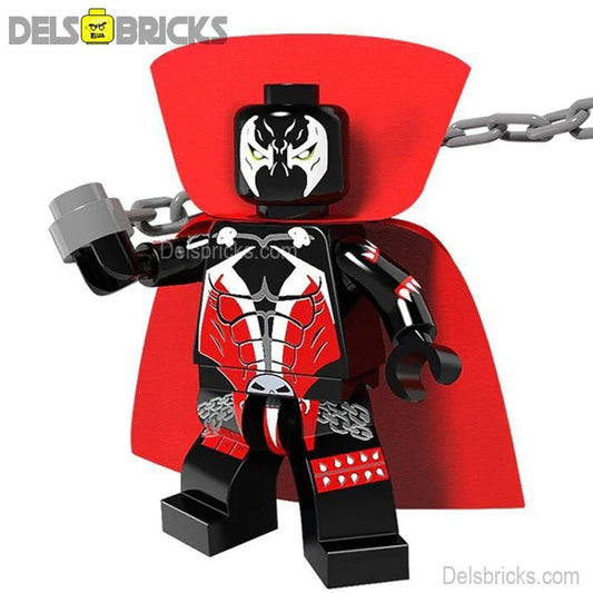 Spawn Al Simmons Lego Minifigures Custom Toys - DelsBricks MinifiguresMinifiguresDelsBricks MinifiguresDelsbricks