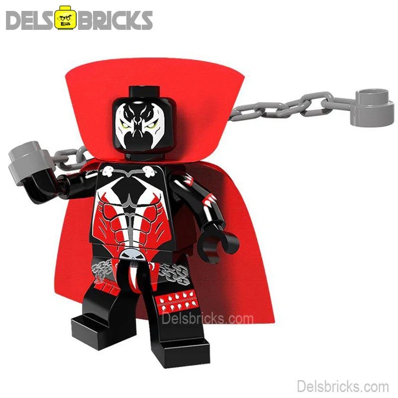 Spawn Al Simmons Lego Minifigures Custom Toys - DelsBricks MinifiguresMinifiguresDelsBricks MinifiguresDelsbricks