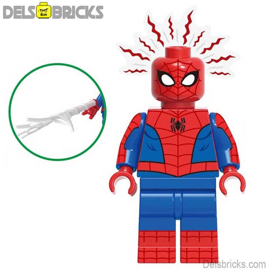 Spectacular Spider - Man Marvel MCU Lego Minifigures Custom Toys - DelsBricks MinifiguresMinifiguresDelsBricks MinifiguresDelsbricks