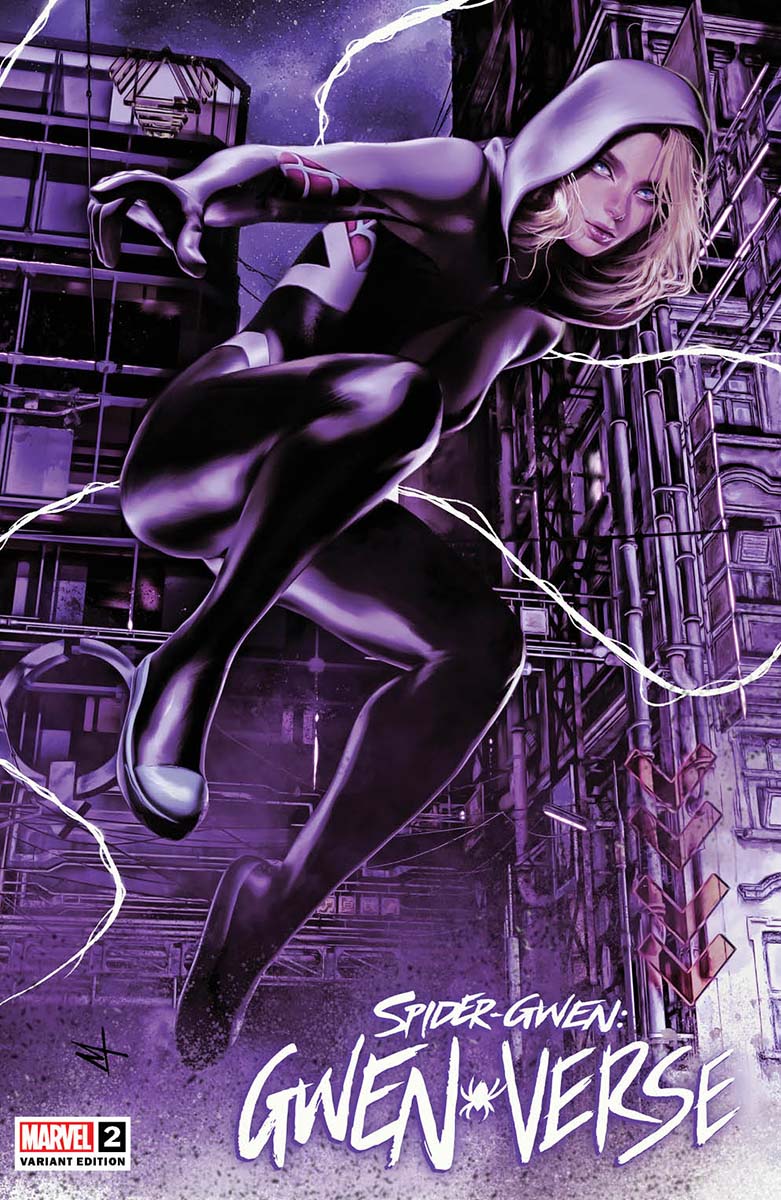 Spider - Gwen: Gwenverse 2 Unknown Comics Marco Turini Exclusive Var (04/13/2022) (04/20/2022) - DelsBricks Toys & CollectiblesCOMIC BOOK EXCLUSIVEDelsBricks Toys & CollectiblesUnknown Comic Books