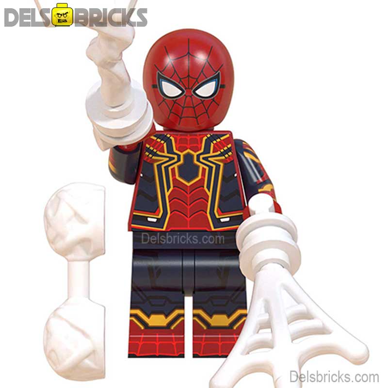 Spider - Man MCU Tom Holland Lego Minifigures Custom Toys 2 - DelsBricks MinifiguresSpiderman Lego MinifiguresDelsBricks MinifiguresDelsbricks.com