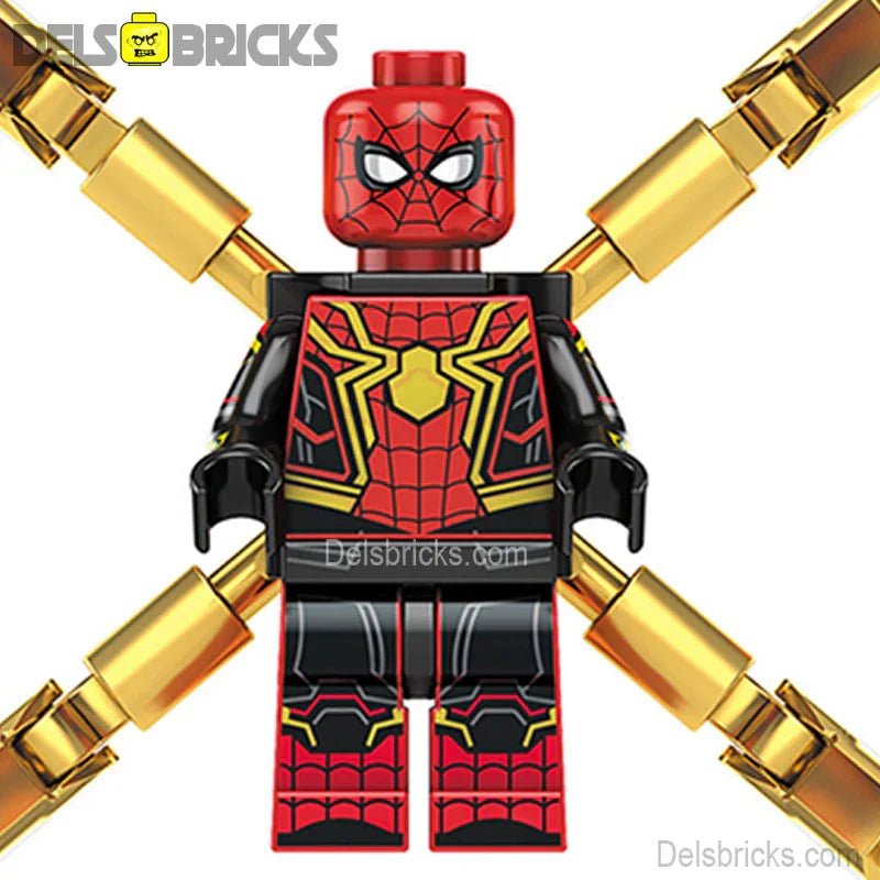 Spider - Man with Nano suit & Claws Lego Minifigures Custom Toys - DelsBricks MinifiguresSpiderman Lego MinifiguresDelsBricks MinifiguresDelsbricks.com