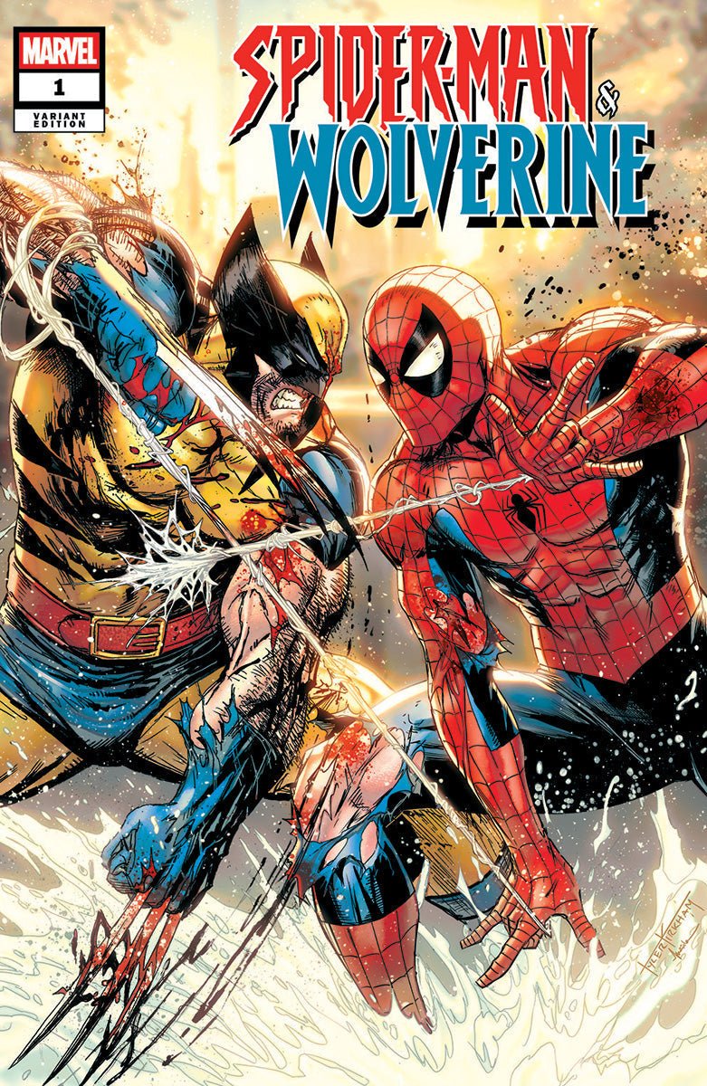 Spider - man & Wolverine 1 Unknown Comics Tyler Kirkham Exclusive Var (06/18/2025) - DelsBricks Toys & CollectiblesCOMIC BOOKDelsBricks Toys & CollectiblesUnknown Comic Books