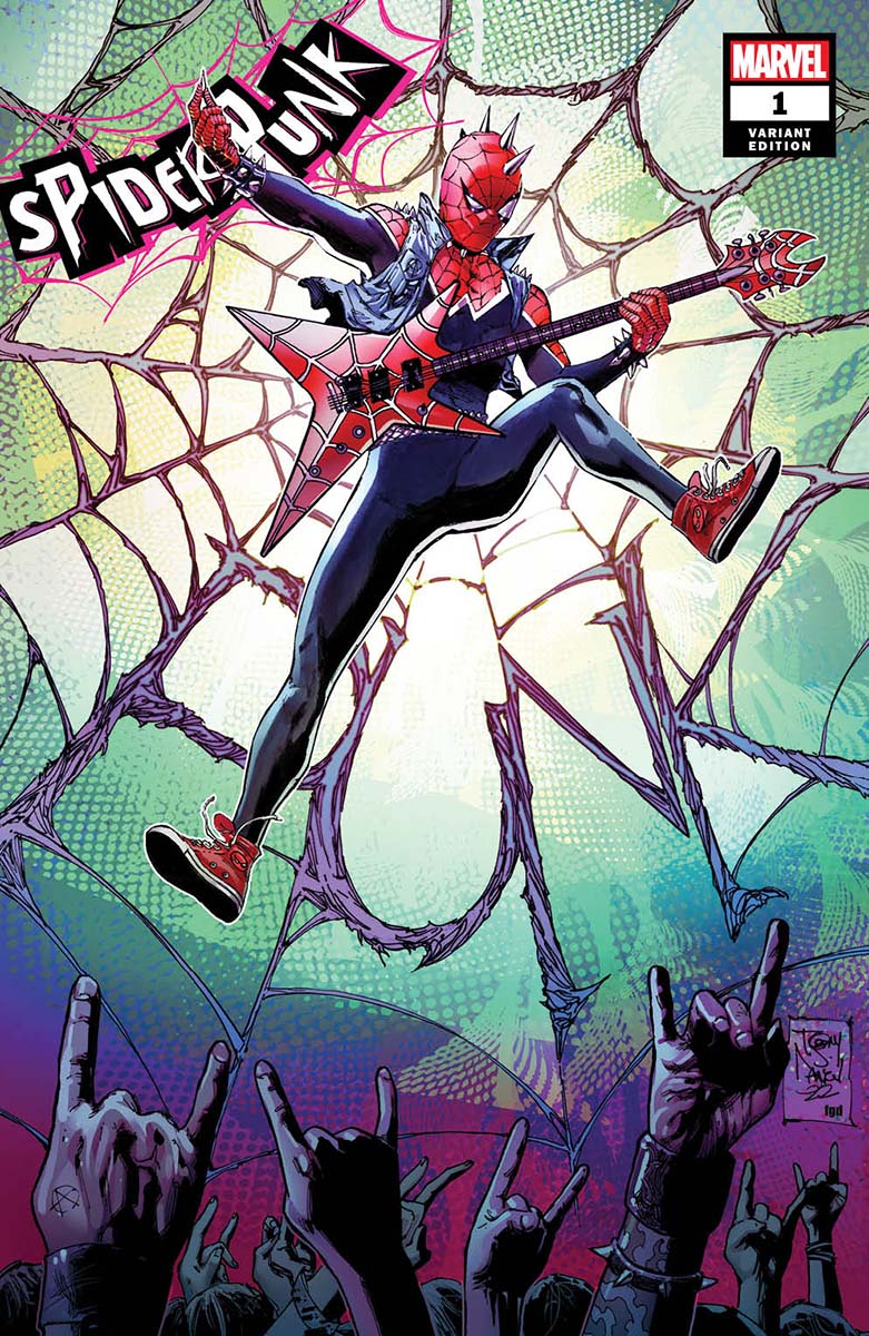 Spider - Punk 1 Unknown Comics Tony Daniel Exclusive Var (04/06/2022) - DelsBricks Toys & CollectiblesCOMIC BOOK EXCLUSIVEDelsBricks Toys & CollectiblesUnknown Comic Books