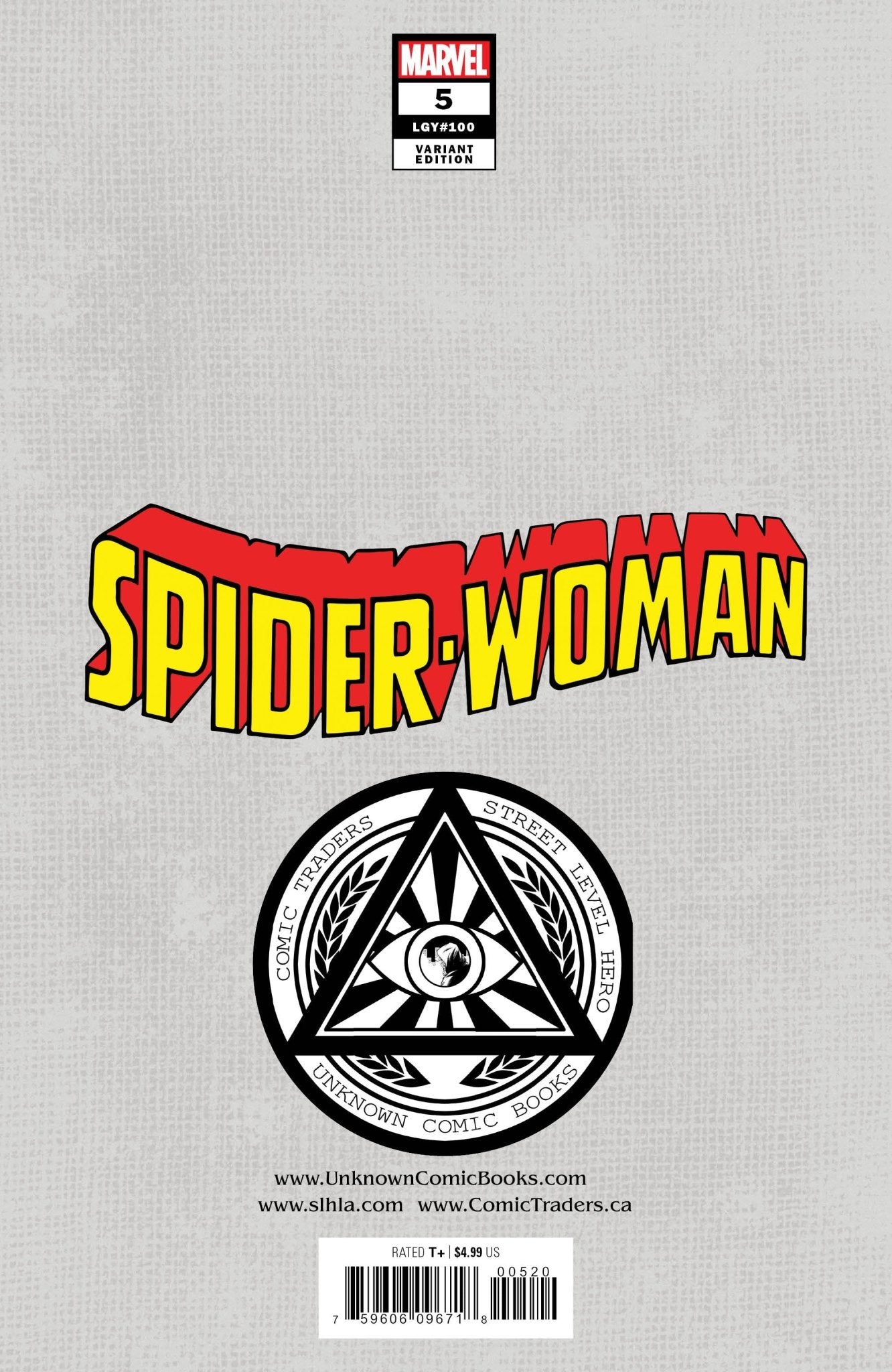 Spider - Woman 5 Unknown Comic Miguel Mercado Exclusive Var (10/21/2020) - DelsBricks Toys & CollectiblesCOMIC BOOK EXCLUSIVEDelsBricks Toys & CollectiblesUnknown Comic Books