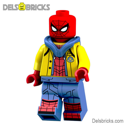 Spider-Man Peter Parker Spiderman Far from home Minifigures Spiderman Lego Minifigures Delsbricks.com   