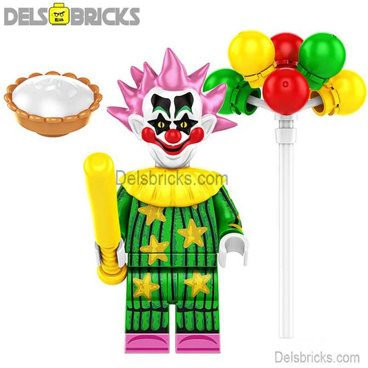 Spikey from Killer Clowns From Outer Space movie Lego Minifigures custom toys 4 - DelsBricks MinifiguresLego Horror MinifiguresDelsBricks MinifiguresDelsbricks.com