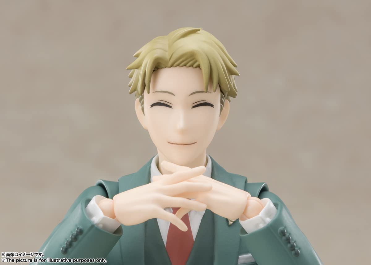 Spy x Family Loid Forger S.H.Figuarts Figure - Bandai Spirits Tamashii Nations - DelsBricks Toys & CollectiblesFiguresDelsBricks Toys & CollectiblesSuper Anime Store
