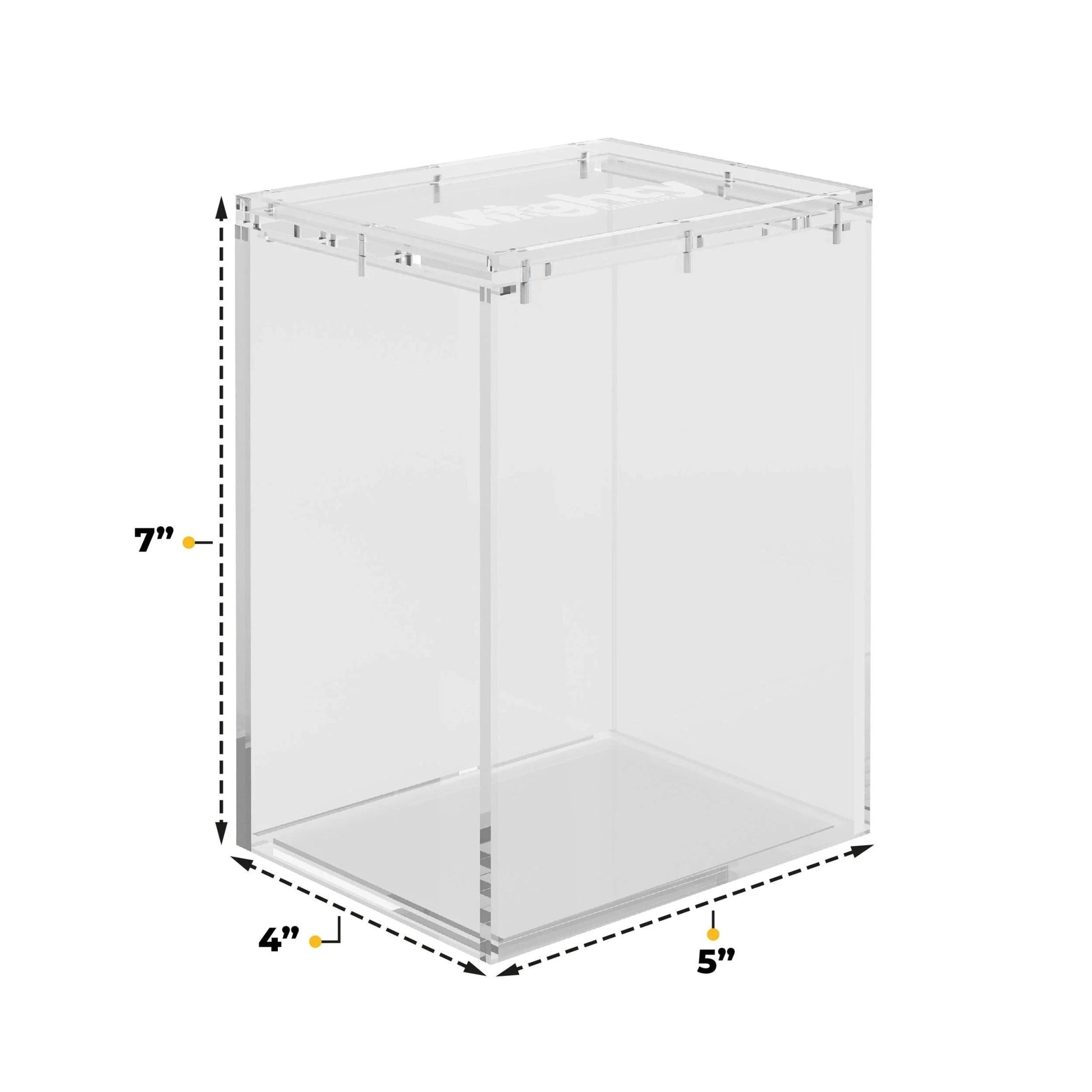 Standard Size Hard Protectors 2 - Count Mighty Guards (Compatible with - 4" Funko POP! ) - Stackable with Magnetic Lid - DelsBricks MinifiguresPop! AccessoryDelsBricks MinifiguresTHE MIGHTY HOBBY SHOP