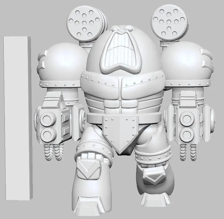 Star Defender Titan by 3DArtGuy 28/32mm scale, 85mm, Miniature War Gaming Figure, Grim Dark, Space, Proxy, Space King - DelsBricks Toys & CollectiblesResin Printed MiniatureDelsBricks Toys & CollectiblesMega Diamonds & Schwartzreiter Mini Forge