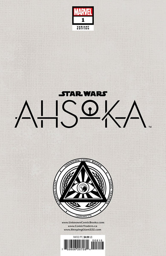 Star Wars: Ahsoka 1 Unknown Comics David Nakayama Virgin Exclusive Var (07/10/2024) - DelsBricks Toys & CollectiblesCOMIC BOOKDelsBricks Toys & CollectiblesUnknown Comic Books