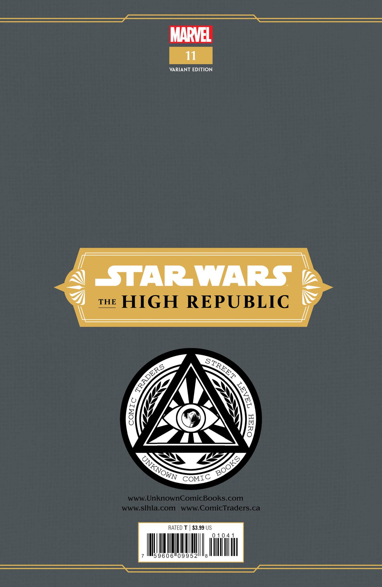 Star Wars High Republic 11 Unknown Comics Marco Turini Exclusive Virgin Var (11/03/2021) (11/10/2021) - DelsBricks Toys & CollectiblesCOMIC BOOK EXCLUSIVEDelsBricks Toys & CollectiblesUnknown Comic Books