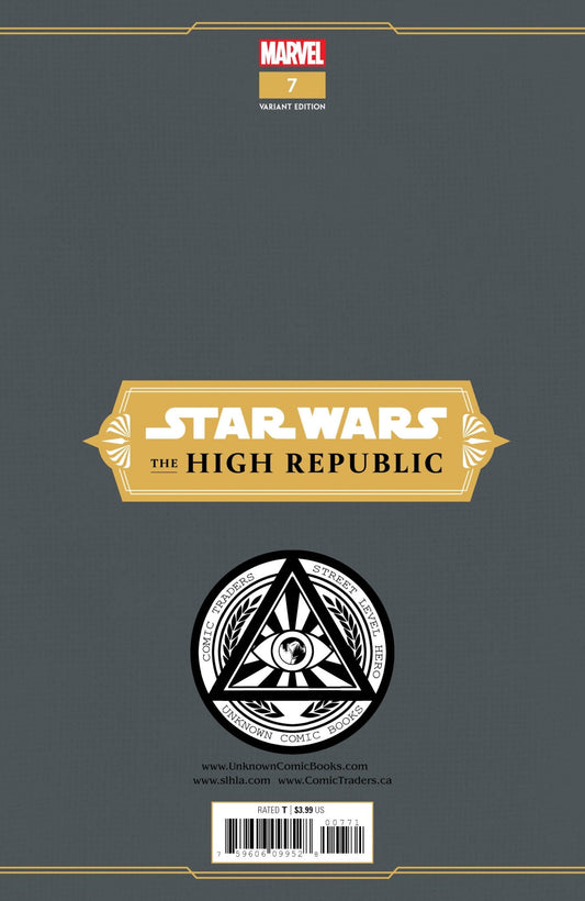 Star Wars High Republic 8 Unknown Comics Marco Turini Exclusive Var (08/11/2021) - DelsBricks Toys & CollectiblesCOMIC BOOK EXCLUSIVEDelsBricks Toys & CollectiblesUnknown Comic Books