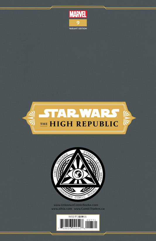 Star Wars High Republic 9 Unknown Comics Marco Turini Exclusive Var (09/01/2021) - DelsBricks Toys & CollectiblesCOMIC BOOK EXCLUSIVEDelsBricks Toys & CollectiblesUnknown Comic Books