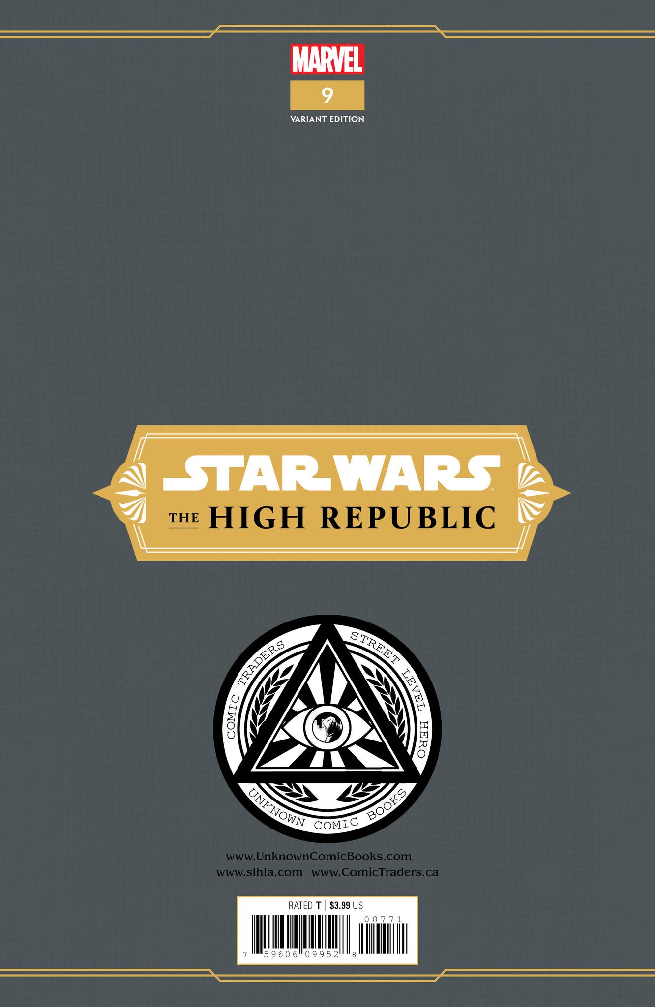 Star Wars High Republic 9 Unknown Comics Marco Turini Exclusive Virgin Var (09/01/2021) - DelsBricks Toys & CollectiblesCOMIC BOOK EXCLUSIVEDelsBricks Toys & CollectiblesUnknown Comic Books