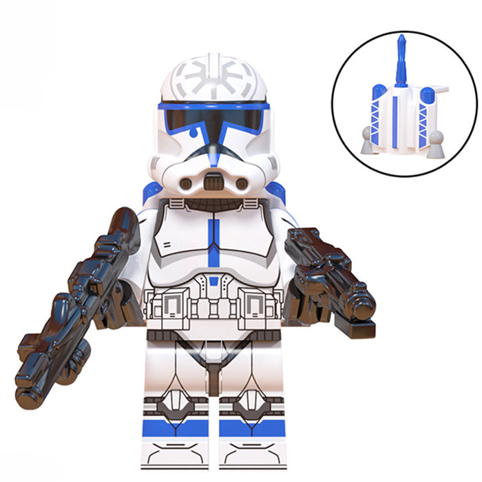 501st Legion Jesse Clone trooper | Lego minifigures Delsbricks.com   