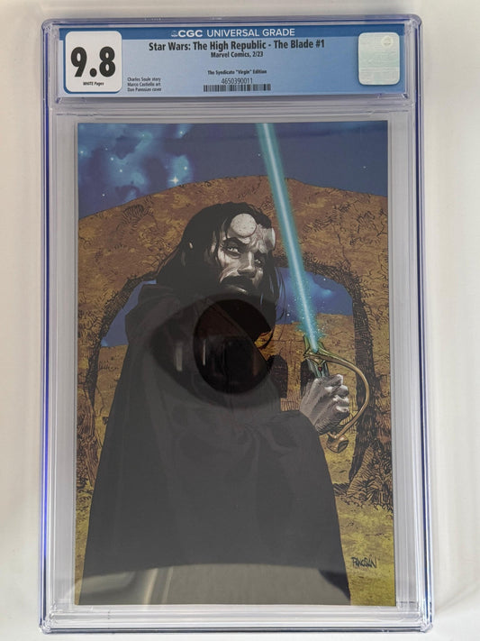 Star Wars: The High Republic - The Blade 1 CGC 9.8 Blue Label Panosian Exclusive Var - DelsBricks Toys & CollectiblesCOMIC BOOKDelsBricks Toys & CollectiblesUnknown Comic Books