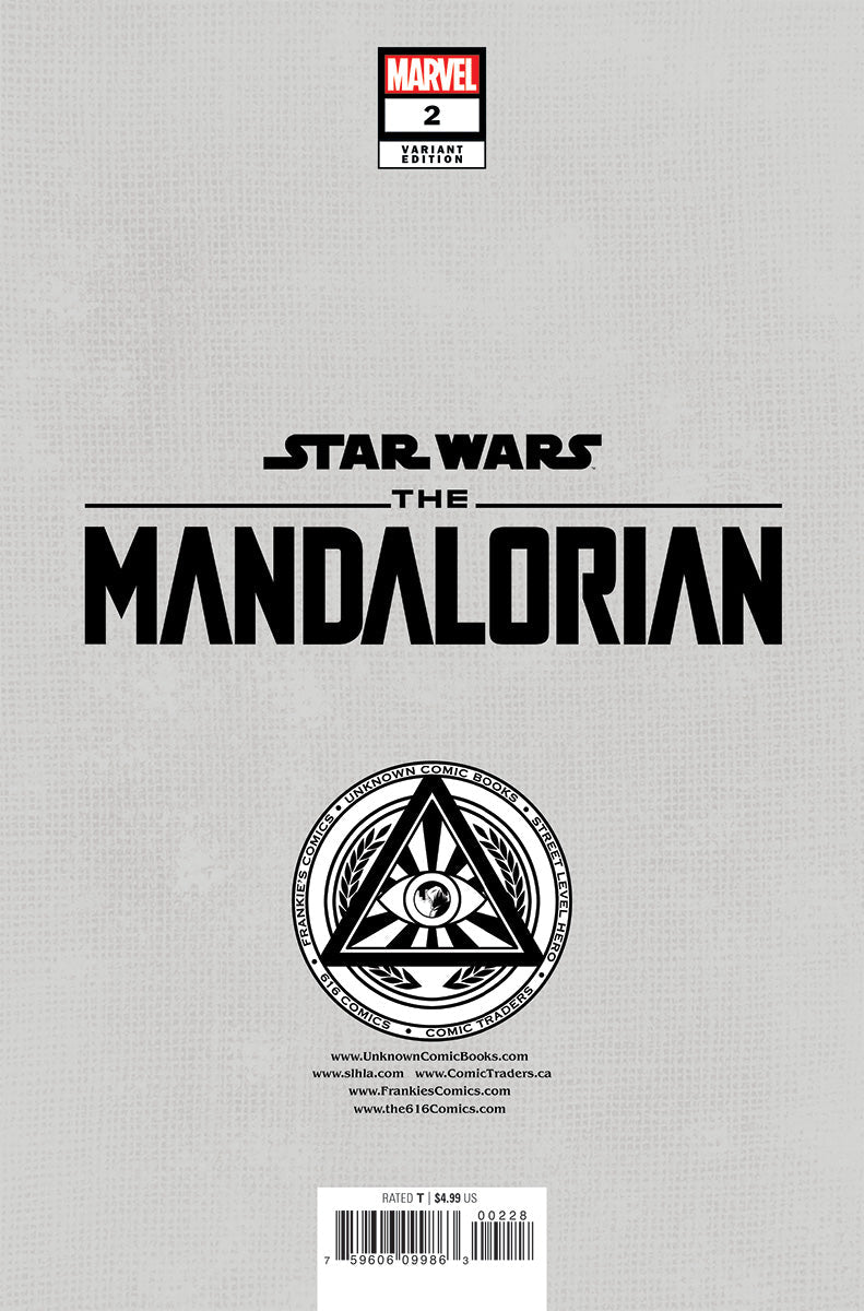 Star Wars: The Mandalorian 2 Unknown Comics Todd Nauck Exclusive Var (08/17/2022) - DelsBricks Toys & CollectiblesCOMIC BOOK EXCLUSIVEDelsBricks Toys & CollectiblesUnknown Comic Books