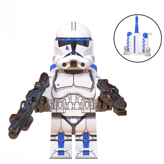 501st Legion Tup Clone trooper | Lego Star Wars Minifigures Delsbricks.com   