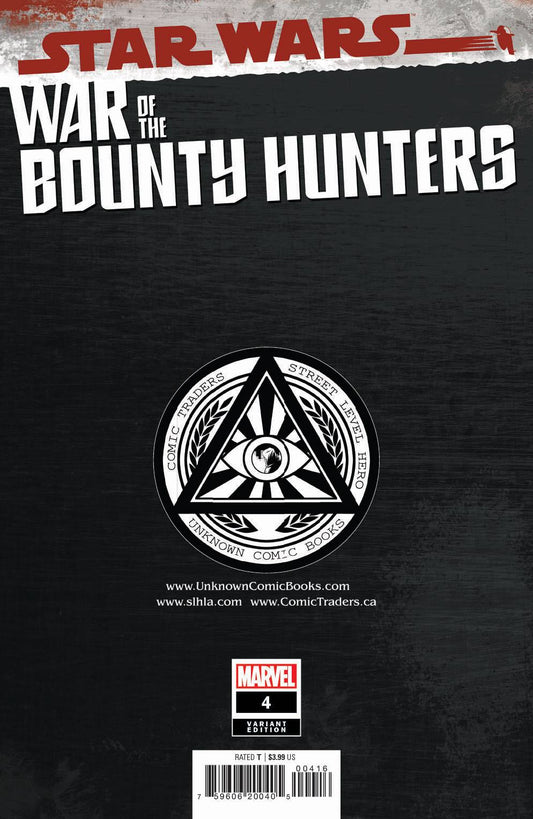 Star Wars War Bounty Hunters 4 (Of 5) Unknown Comics Tyler Kirkham Exclusive Var (09/08/2021) - DelsBricks Toys & CollectiblesCOMIC BOOK EXCLUSIVEDelsBricks Toys & CollectiblesUnknown Comic Books