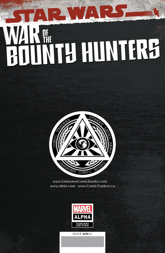 Star Wars War Bounty Hunters Alpha 1 Unknown Comics Mico Suayan Exclusive Var (05/05/2021) - DelsBricks Toys & CollectiblesCOMIC BOOK EXCLUSIVEDelsBricks Toys & CollectiblesUnknown Comic Books
