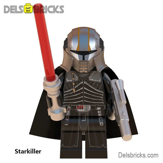 StarKiller Galen Marek Star Wars Lego Minifigure Custom Toys - DelsBricks MinifiguresLego Star Wars MinifiguresDelsBricks MinifiguresDelsbricks.com