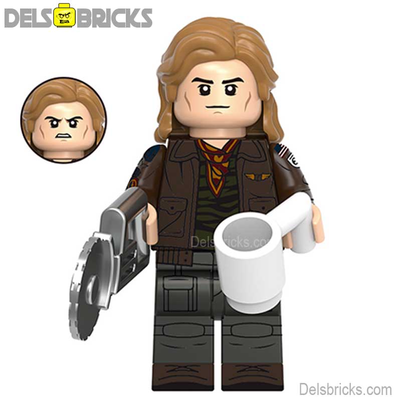 Steve Harrington Stranger Things Lego Minifigures Custom Toys 1 - DelsBricks MinifiguresMinifiguresDelsBricks MinifiguresDelsbricks