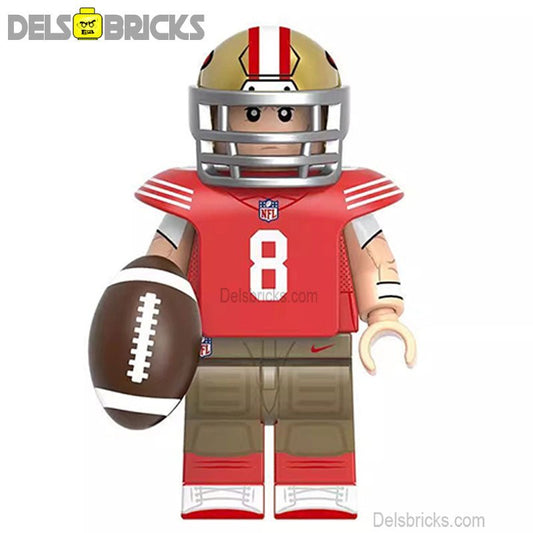 Steve Young NFL Football Legends Lego Minifigures Custom sports Toys - DelsBricks MinifiguresMinifiguresDelsBricks MinifiguresDelsbricks