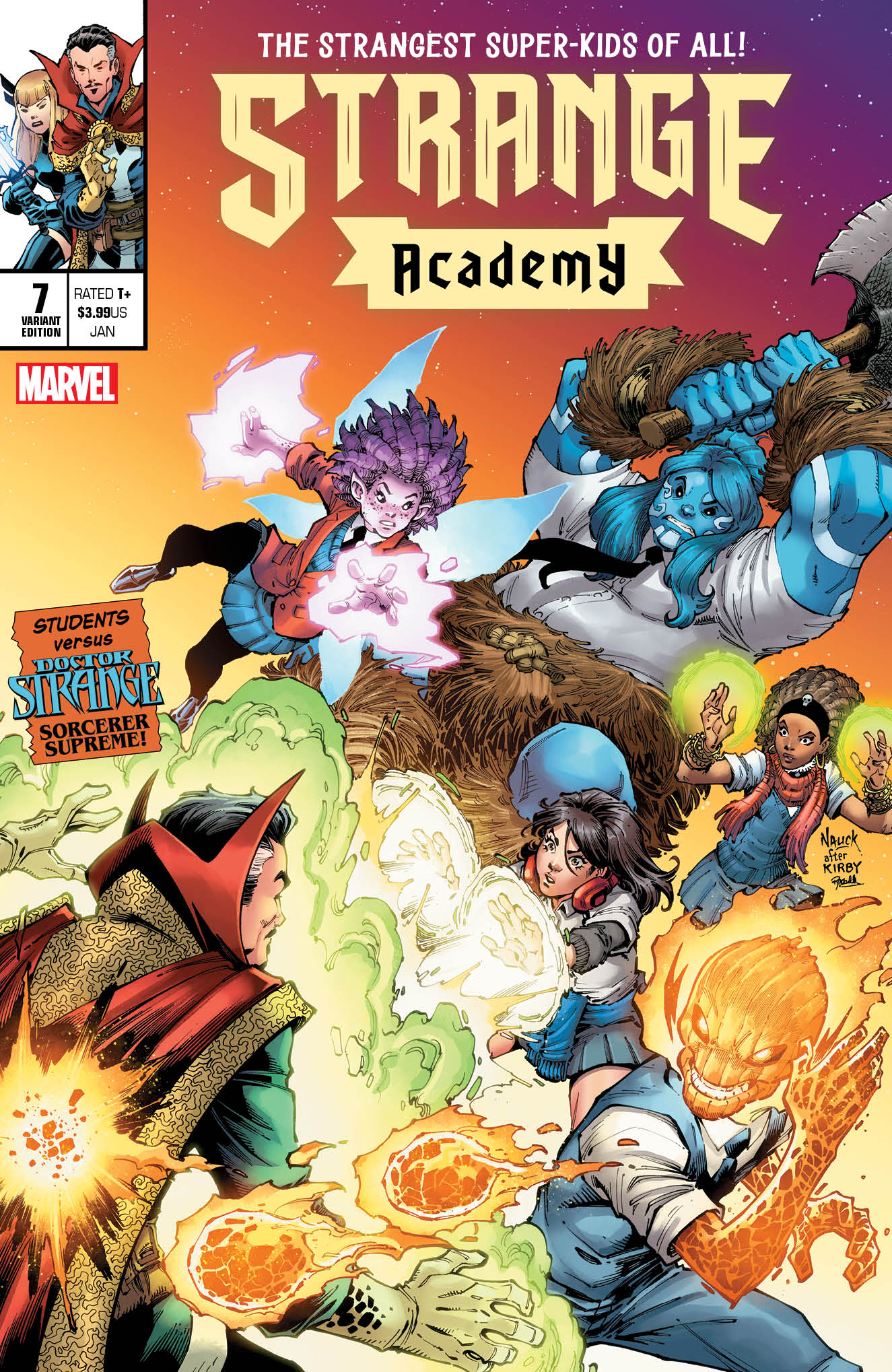 Strange Academy 7 Unknown Comics Todd Nauck Exclusive Var (01/27/2021) - DelsBricks Toys & CollectiblesCOMIC BOOK EXCLUSIVEDelsBricks Toys & CollectiblesUnknown Comic Books