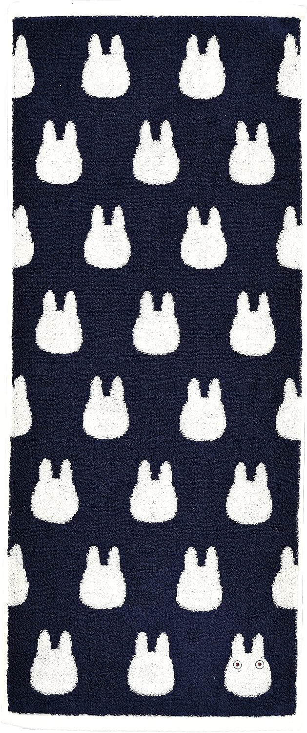 Studio Ghibli Silhouette Series (Face Towel) My Neighbor Totoro Marushin Silhouette Towel Series Blue - DelsBricks Toys & CollectiblesTowelsDelsBricks Toys & CollectiblesSuper Anime Store