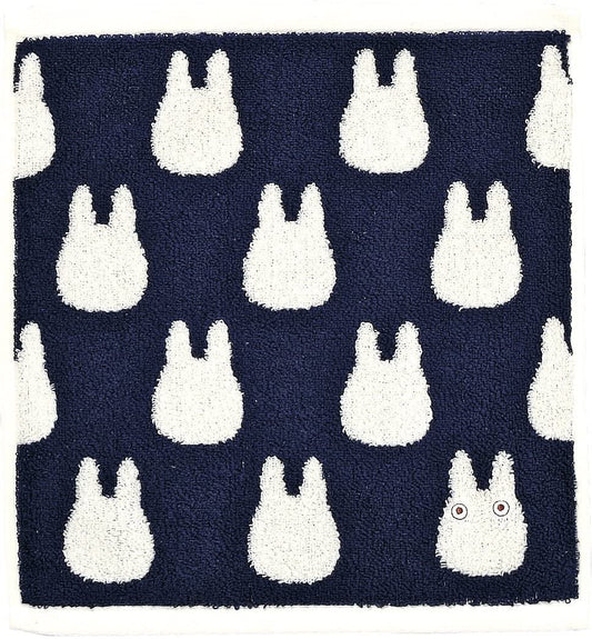 Studio Ghibli Silhouette Series (Wash Towel) My Neighbor Totoro Marushin Silhouette Towel Series Dark Blue - DelsBricks Toys & CollectiblesTowelsDelsBricks Toys & CollectiblesSuper Anime Store