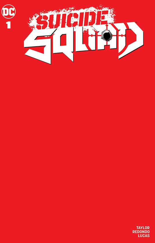 Suicide Squad 1 Unknown Comics Red Blank Exclusive Var (12/18/2019) - DelsBricks Toys & CollectiblesCOMIC BOOK EXCLUSIVEDelsBricks Toys & CollectiblesUnknown Comic Books