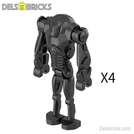 Super Battle Droids set of 4 Lego Star wars Minifigures Custom Toys - DelsBricks MinifiguresLego Star Wars MinifiguresDelsBricks MinifiguresDelsbricks.com