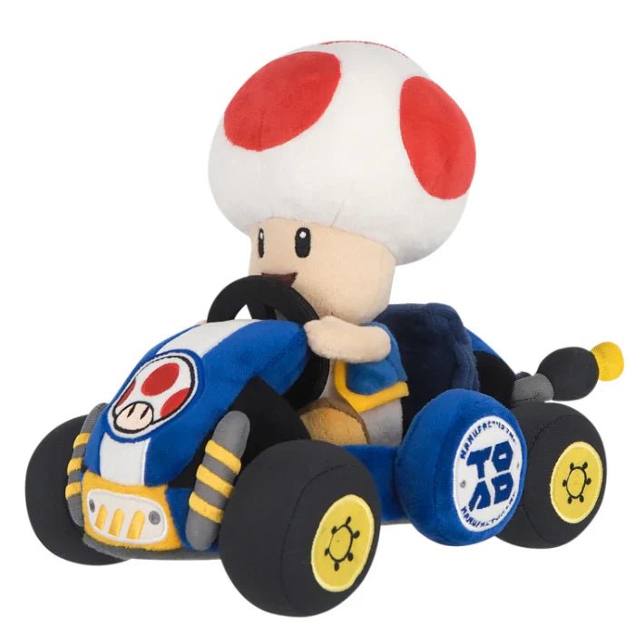 Super Mario - Mario Kart World: Toad Plush, 9" - 2015 - DelsBricks Toys & CollectiblesPlushDelsBricks Toys & CollectiblesSuper Anime Store