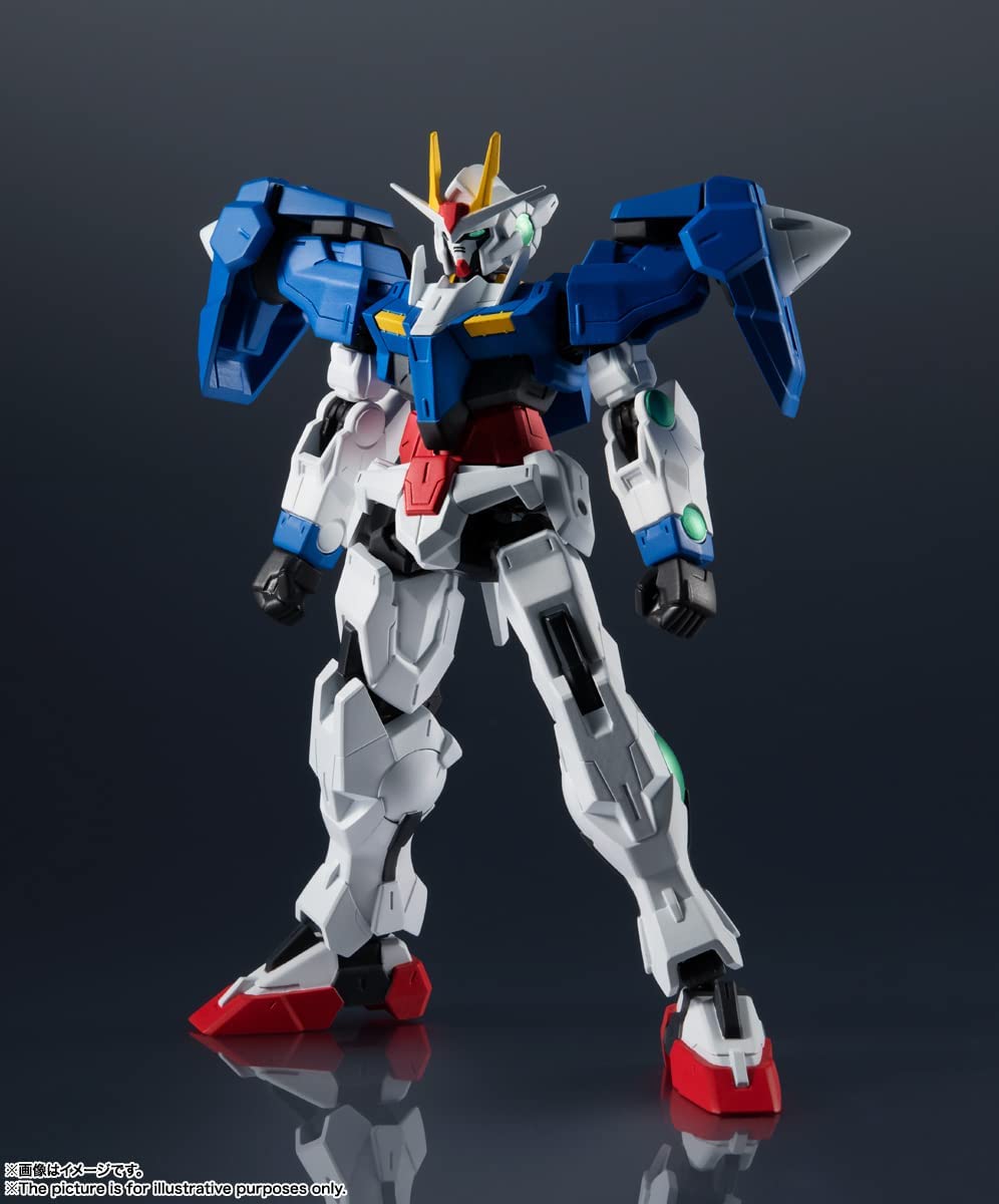Tamashi Nations - Mobile Suit Gundam - GN - 0000 + GNR - 010 00 Raiser, Bandai Spirits GUNDAM UNIVERSE Figure - DelsBricks Toys & CollectiblesFiguresDelsBricks Toys & CollectiblesSuper Anime Store