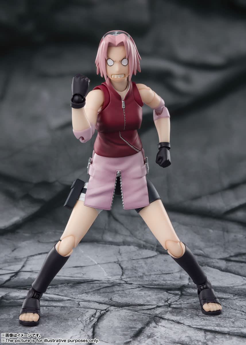 Tamashi Nations - Naruto Shippuden - Sakura Haruno - Inheritor of Tsunade's Indominable Will, Bandai Spirits S.H.Figuarts Figure - DelsBricks Toys & CollectiblesFiguresDelsBricks Toys & CollectiblesSuper Anime Store