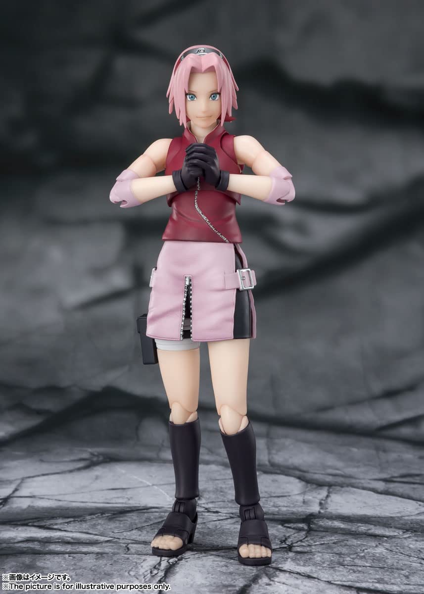 Tamashi Nations - Naruto Shippuden - Sakura Haruno - Inheritor of Tsunade's Indominable Will, Bandai Spirits S.H.Figuarts Figure - DelsBricks Toys & CollectiblesFiguresDelsBricks Toys & CollectiblesSuper Anime Store