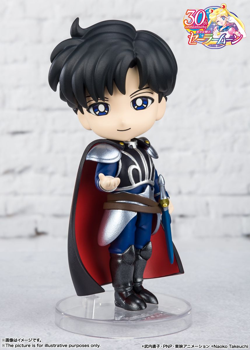 TAMASHII NATIONS - Pretty Guardian Sailor Moon - Prince Endymion - Figuarts Mini Figure - DelsBricks Toys & CollectiblesFiguresDelsBricks Toys & CollectiblesSuper Anime Store