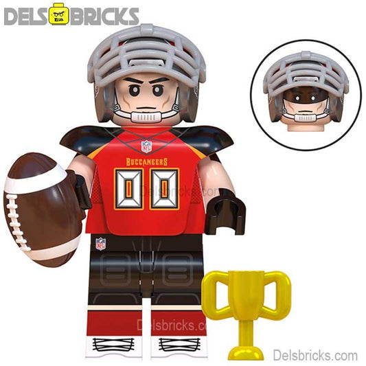 Tampa Bay Buccaneers NFL Football Teams Lego Minifigures Custom Toys - DelsBricks MinifiguresMinifiguresDelsBricks MinifiguresDelsbricks