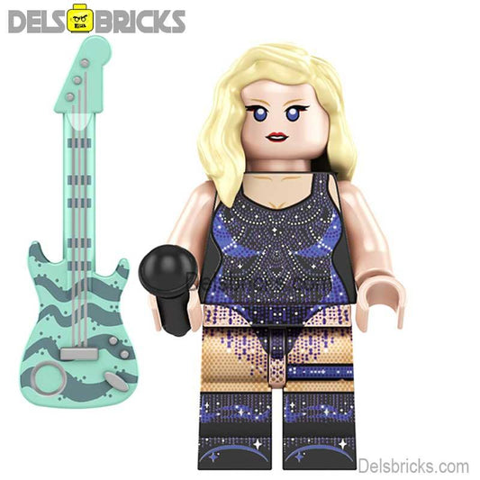 Taylor Swift Lego Minifigures Custom Music Toys Eras Tour Outfits 4 - DelsBricks MinifiguresMinifiguresDelsBricks MinifiguresDelsbricks