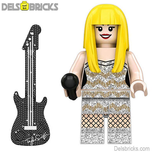 Taylor Swift Lego Minifigures Custom Music Toys Eras Tour set 3 - 5 - DelsBricks MinifiguresMinifiguresDelsBricks MinifiguresDelsbricks