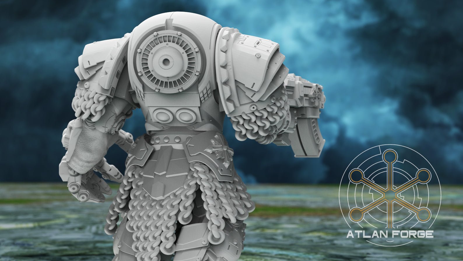 Templar Crusaders by Atlan Forge – 5 - Man Modular Resin Printed Grimdark Squad (28/32mm) - DelsBricks Toys & CollectiblesResin Printed MiniatureDelsBricks Toys & CollectiblesMega Diamonds & Schwartzreiter Mini Forge