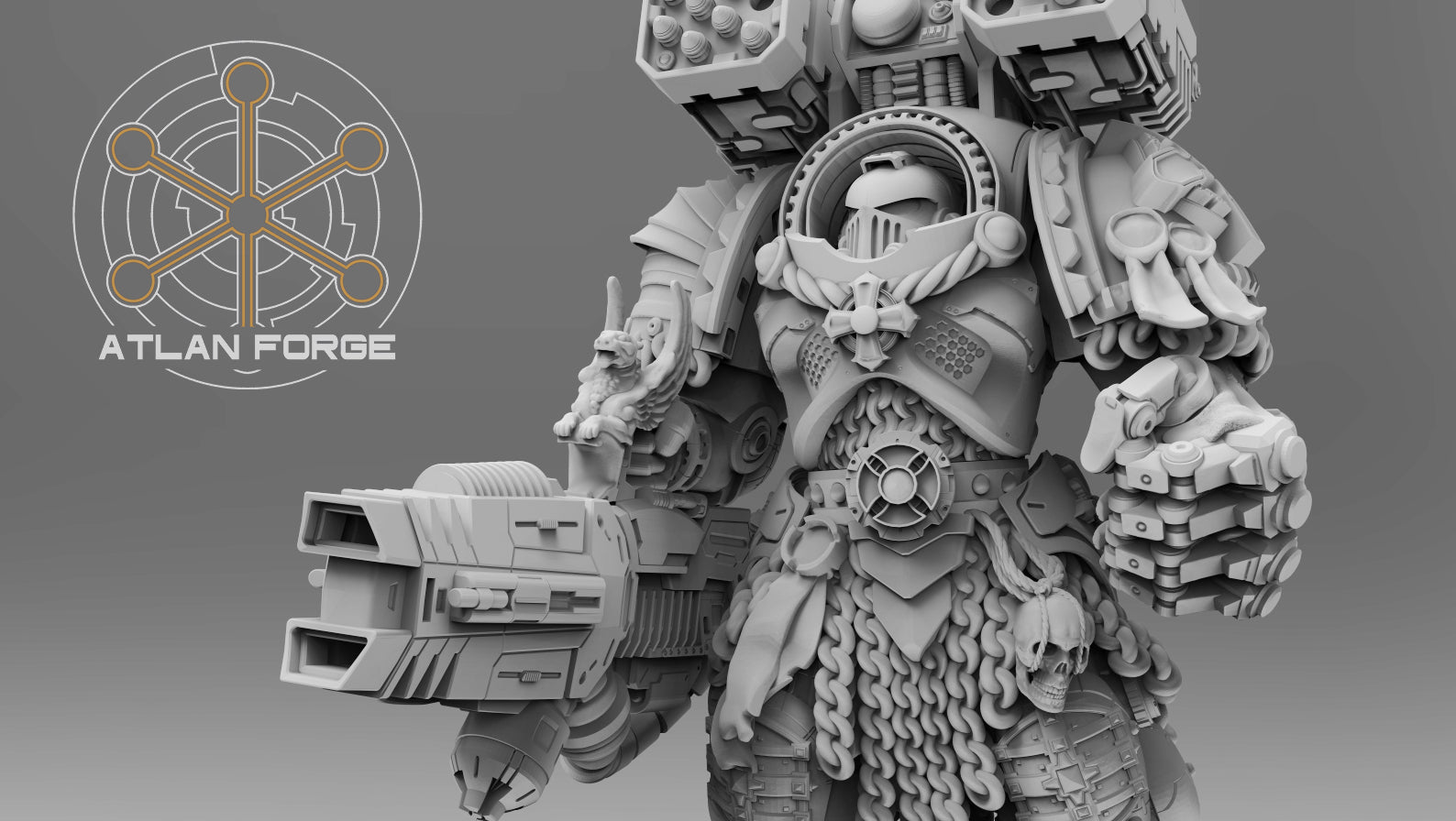 Templar Crusaders by Atlan Forge – 5 - Man Modular Resin Printed Grimdark Squad (28/32mm) - DelsBricks Toys & CollectiblesResin Printed MiniatureDelsBricks Toys & CollectiblesMega Diamonds & Schwartzreiter Mini Forge
