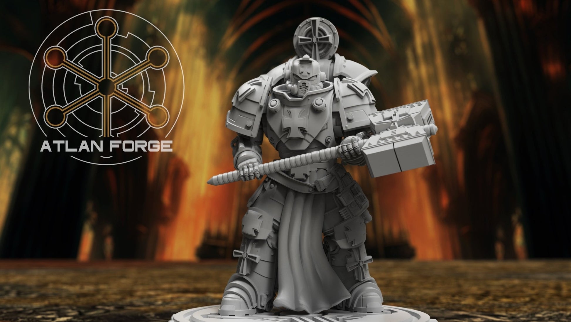 Templar Veterans by Atlan Forge – 3 - Man Modular Resin Printed Grimdark Squad (28/32mm) - DelsBricks Toys & CollectiblesResin Printed MiniatureDelsBricks Toys & CollectiblesMega Diamonds & Schwartzreiter Mini Forge