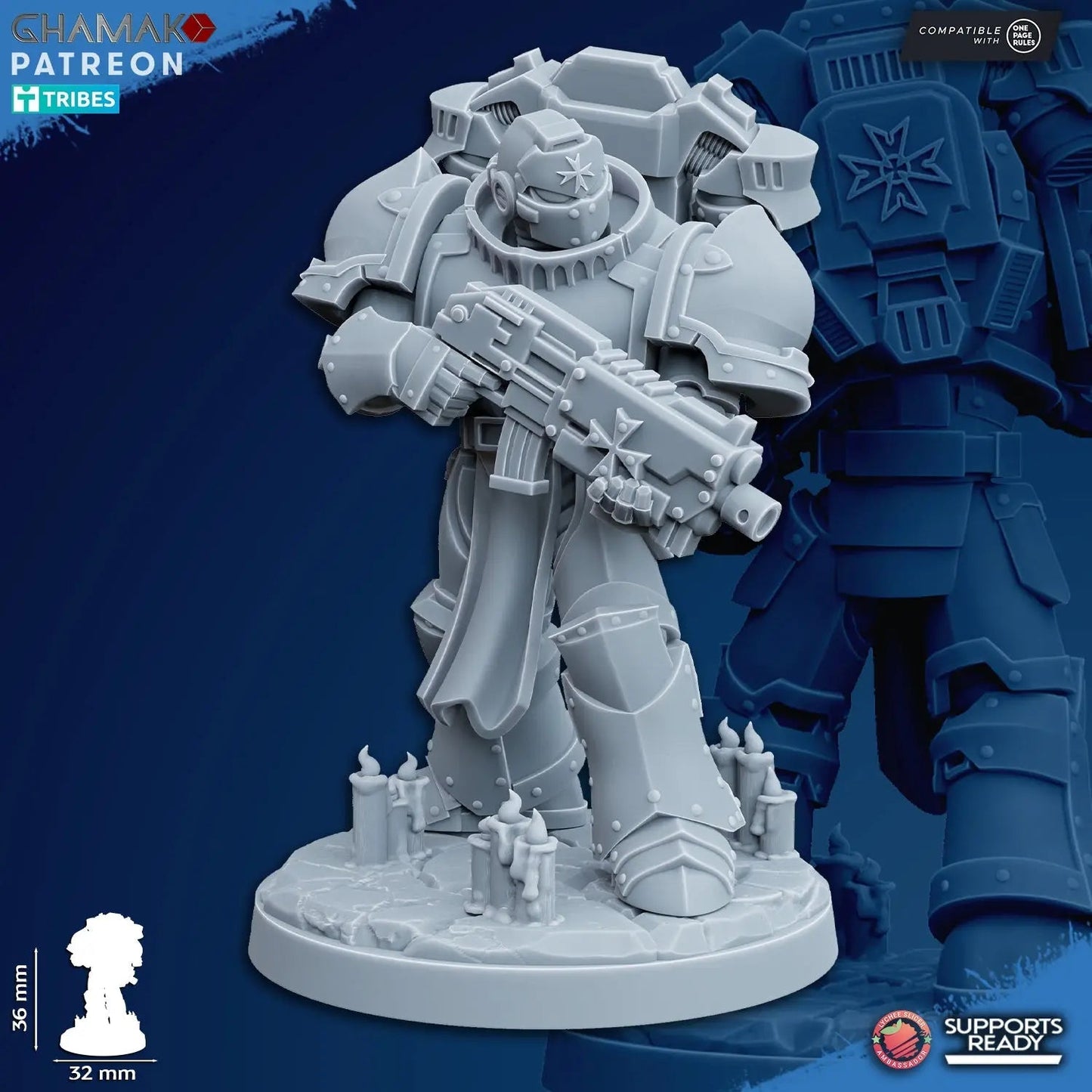 Temple Militum Squad by Ghamak – 10 - Unit Resin Printed Sci - Fi Minis (36mm) - DelsBricks Toys & CollectiblesResin Printed MiniatureDelsBricks Toys & CollectiblesMega Diamonds & Schwartzreiter Mini Forge