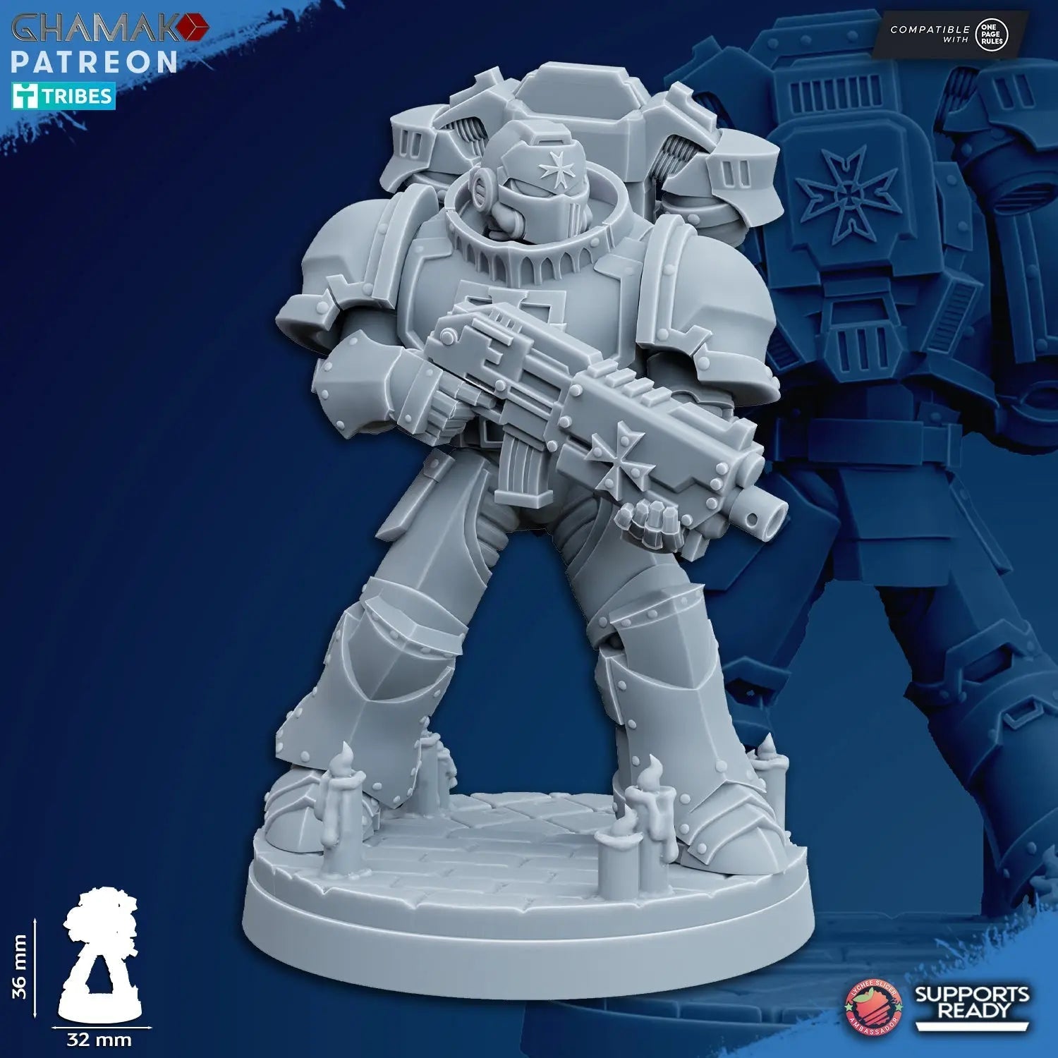 Temple Militum Squad by Ghamak – 10 - Unit Resin Printed Sci - Fi Minis (36mm) - DelsBricks Toys & CollectiblesResin Printed MiniatureDelsBricks Toys & CollectiblesMega Diamonds & Schwartzreiter Mini Forge
