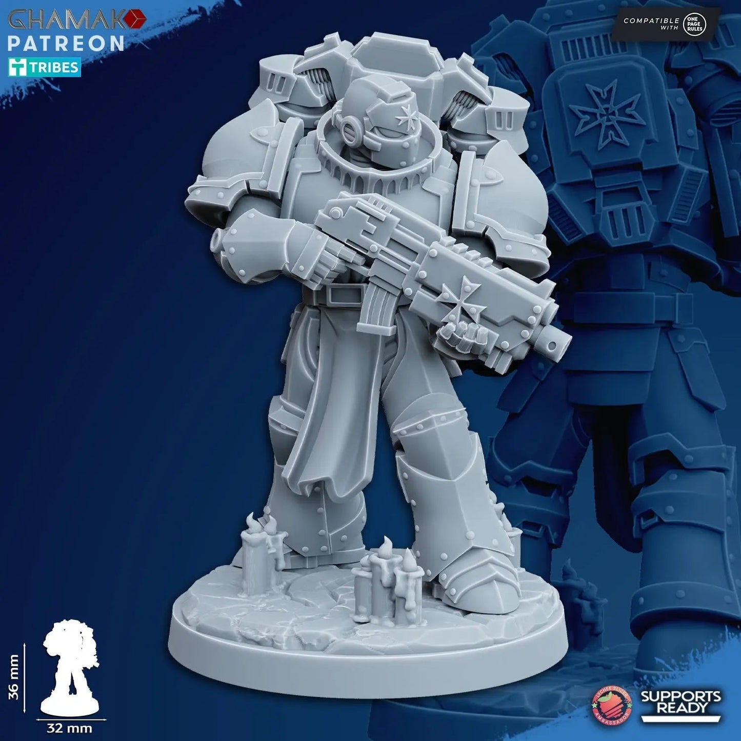 Temple Militum Squad by Ghamak – 10 - Unit Resin Printed Sci - Fi Minis (36mm) - DelsBricks Toys & CollectiblesResin Printed MiniatureDelsBricks Toys & CollectiblesMega Diamonds & Schwartzreiter Mini Forge