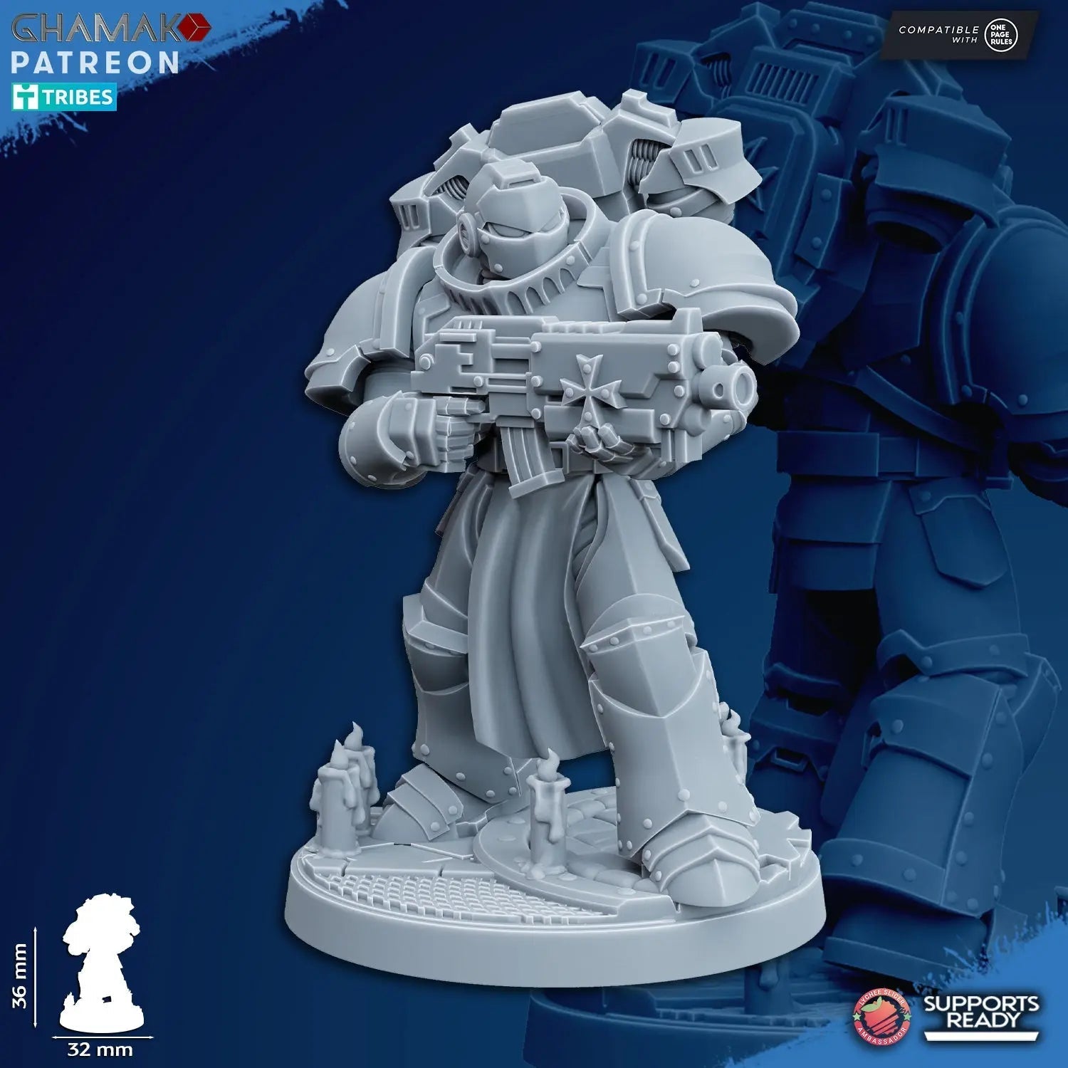 Temple Militum Squad by Ghamak – 10 - Unit Resin Printed Sci - Fi Minis (36mm) - DelsBricks Toys & CollectiblesResin Printed MiniatureDelsBricks Toys & CollectiblesMega Diamonds & Schwartzreiter Mini Forge